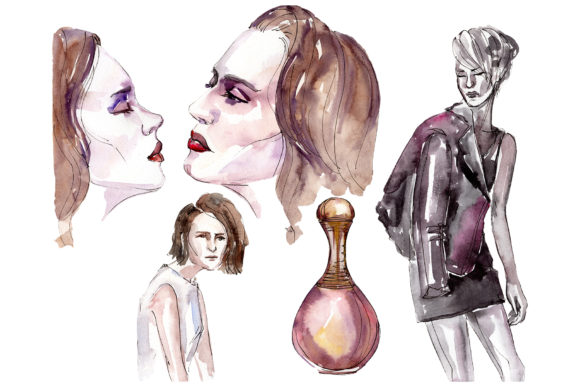 Fashion Trend Watercolor Illustrations Review